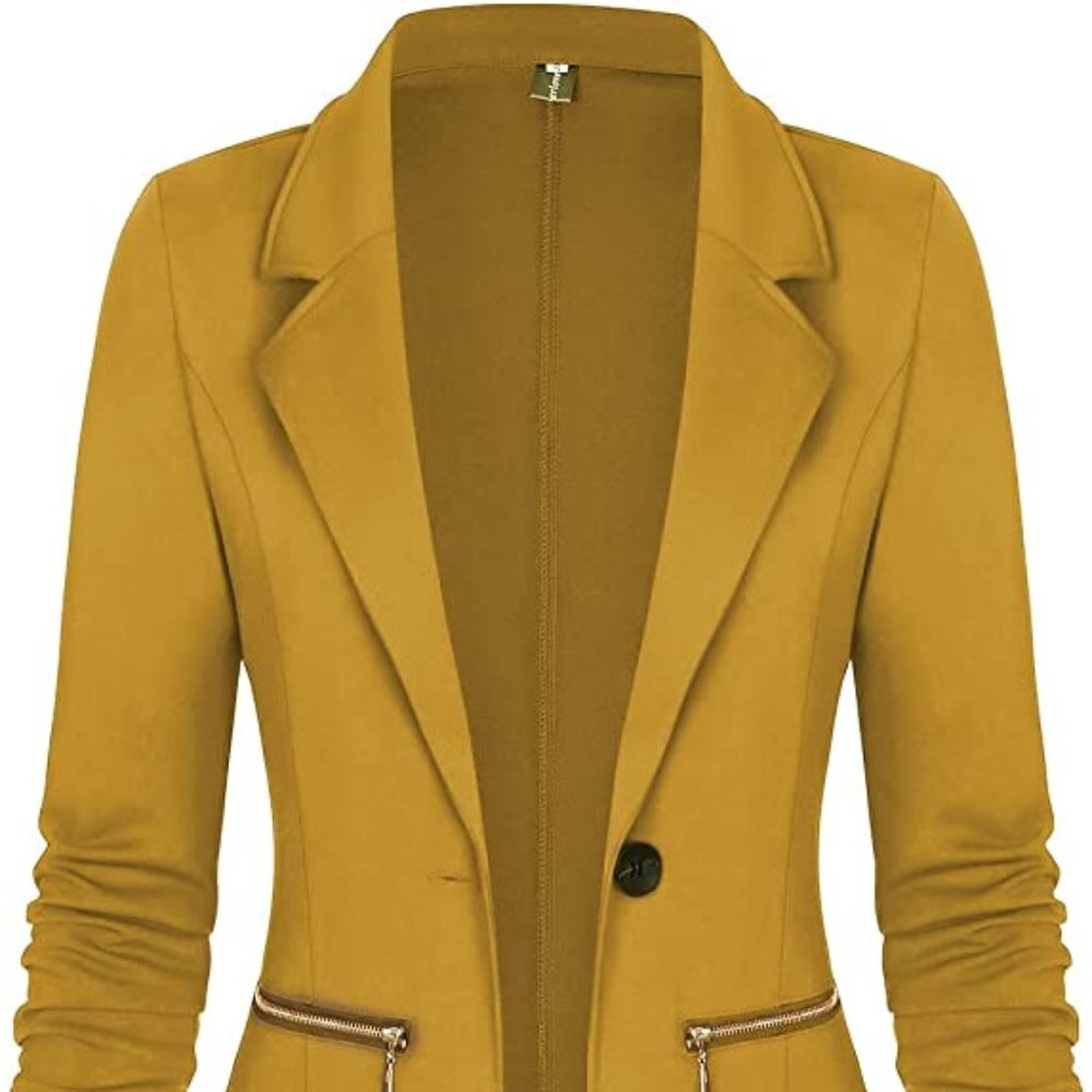 Ladies Long  Fashion Jackets - Picture 2 of 7